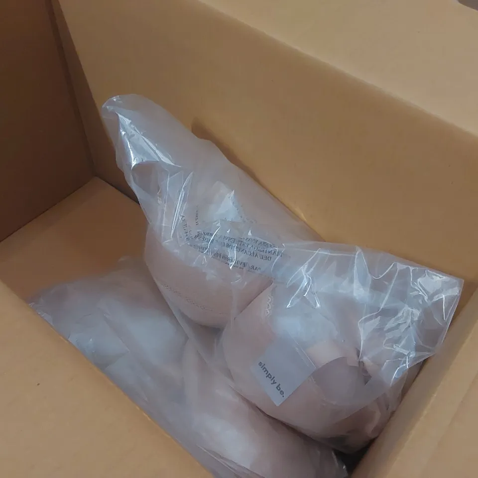 BOX CONTAINING APPROXIMATELY 3x BRAND NEW SIMPLY BE PADDED BODYSUITS