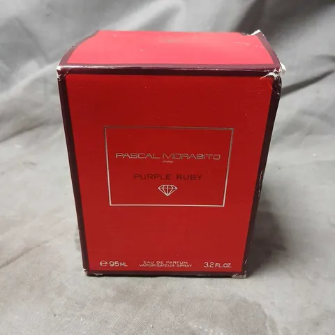 BOXED PASCAL MORABITO PARIS PURPLE RUBY EAU DE PARFUM 95ML
