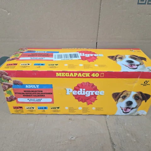 PEDIGREE DOG POUCH ADULT - MIXED SELECTION IN JELLY 100G X 40 