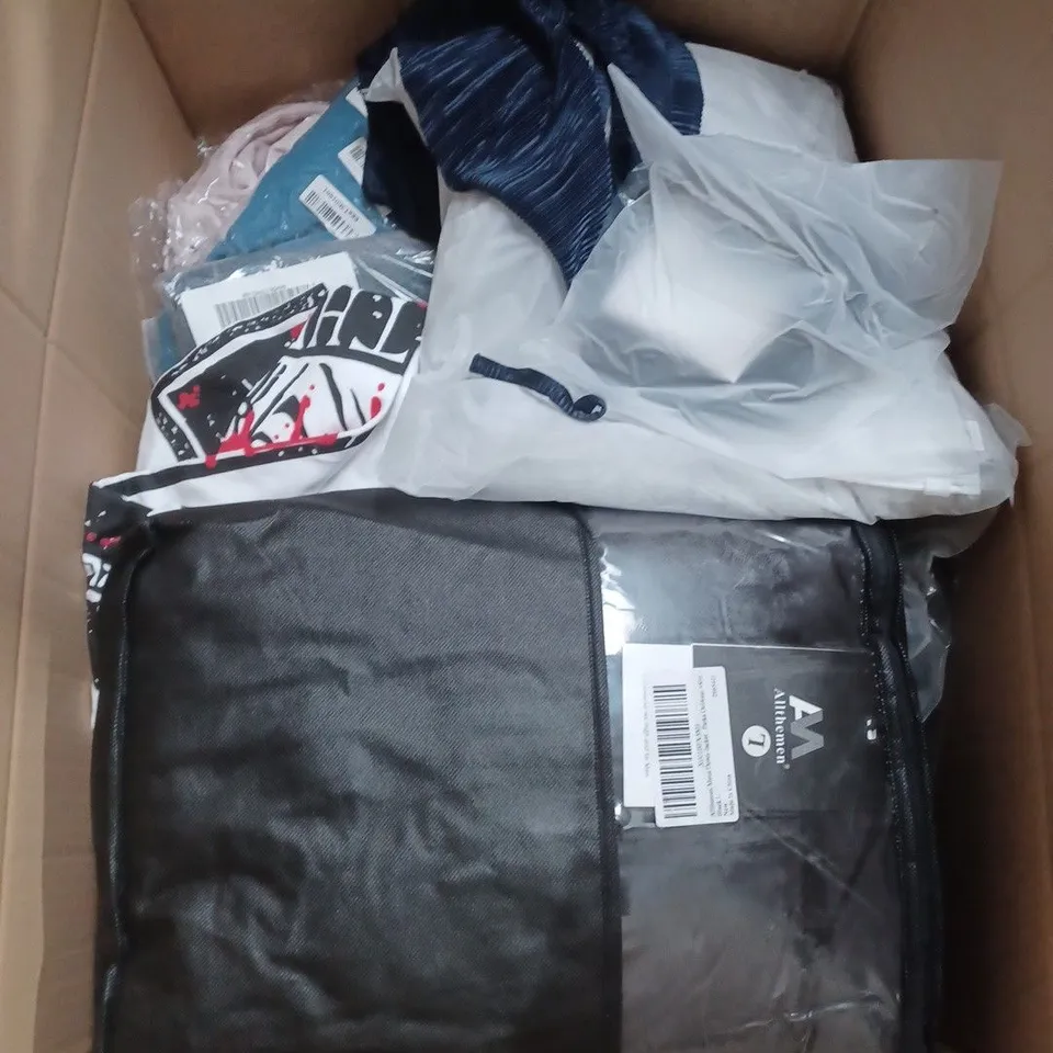 APPROXIMATELY 25 ASSORTED CLOTHING AND FASHION PRODUCTS IN VARIOUS STYLES AND SIZES - COLLECTION ONLY