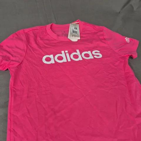 ADIDAS SLOGAN TEE SIZE 