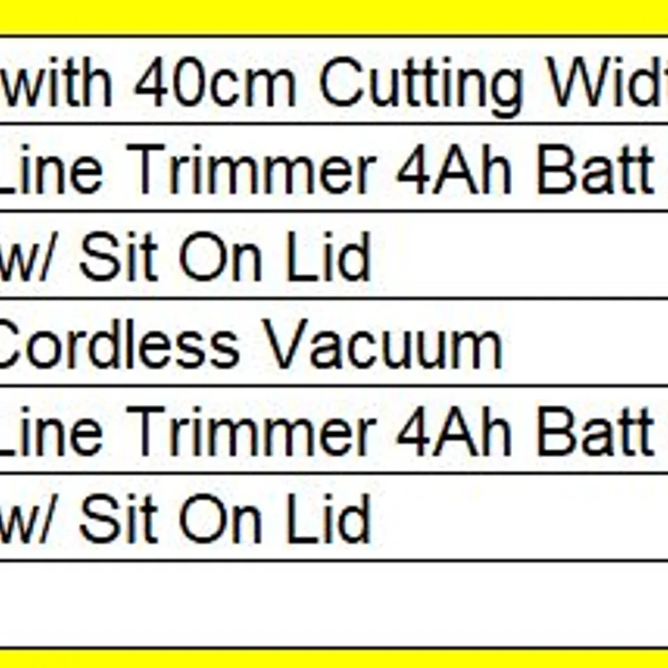 PALLET OF APPROXIMATELY 7 ASSORTED PRODUCTS TO INCLUDE; 