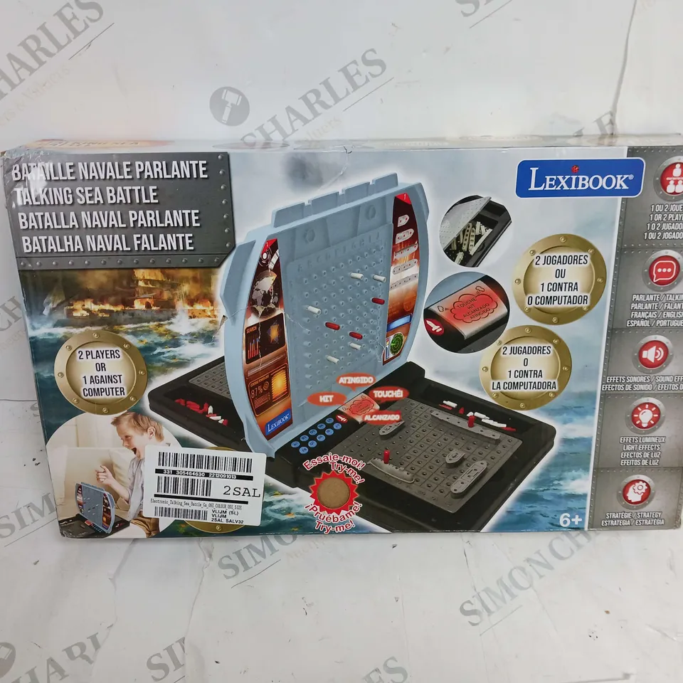 ELECTRONIC TALKING SEA BATTLE GAME  RRP £29.99