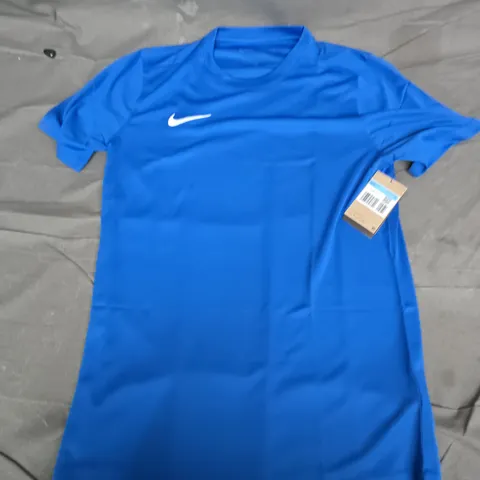 NIKE DRI-FIT TOP IN BLUE - MEDIUM