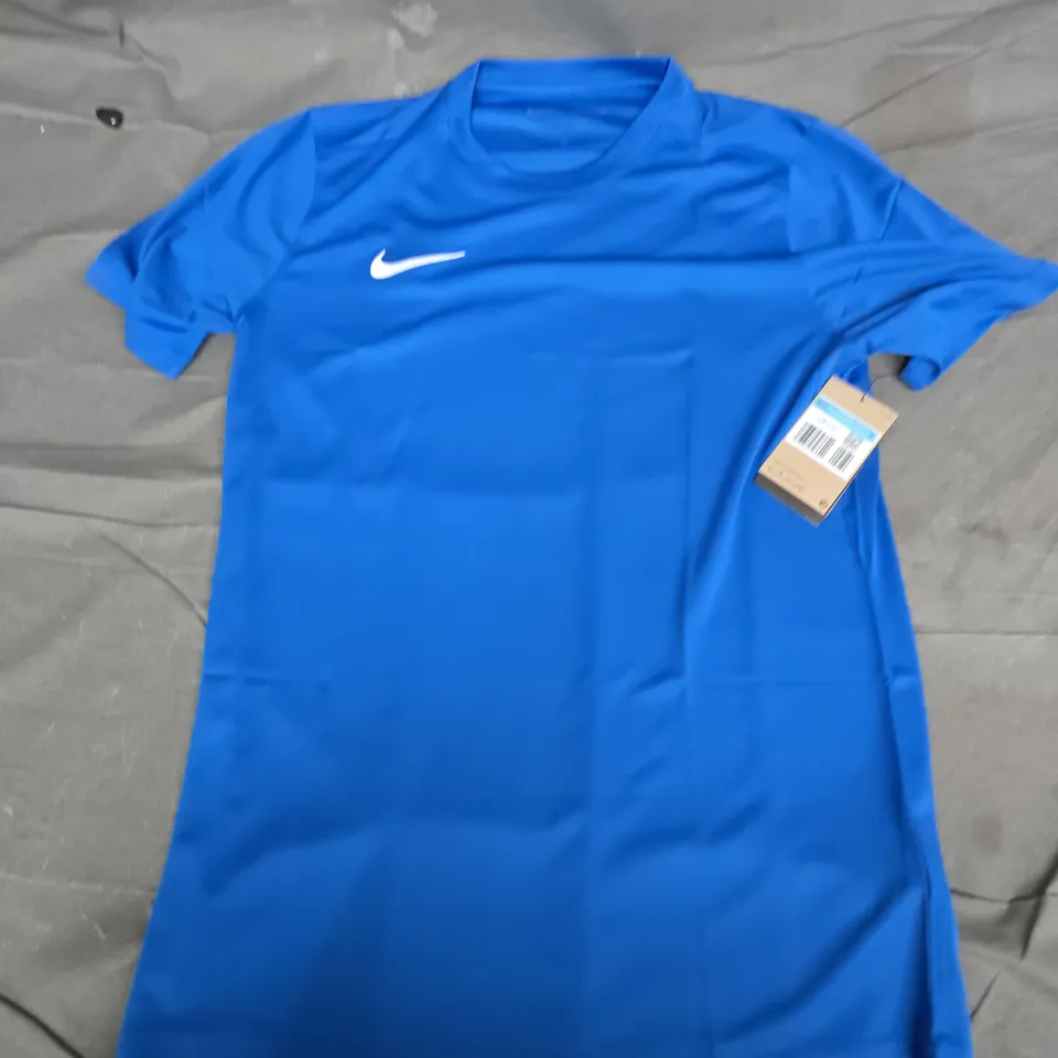 NIKE DRI-FIT TOP IN BLUE - MEDIUM