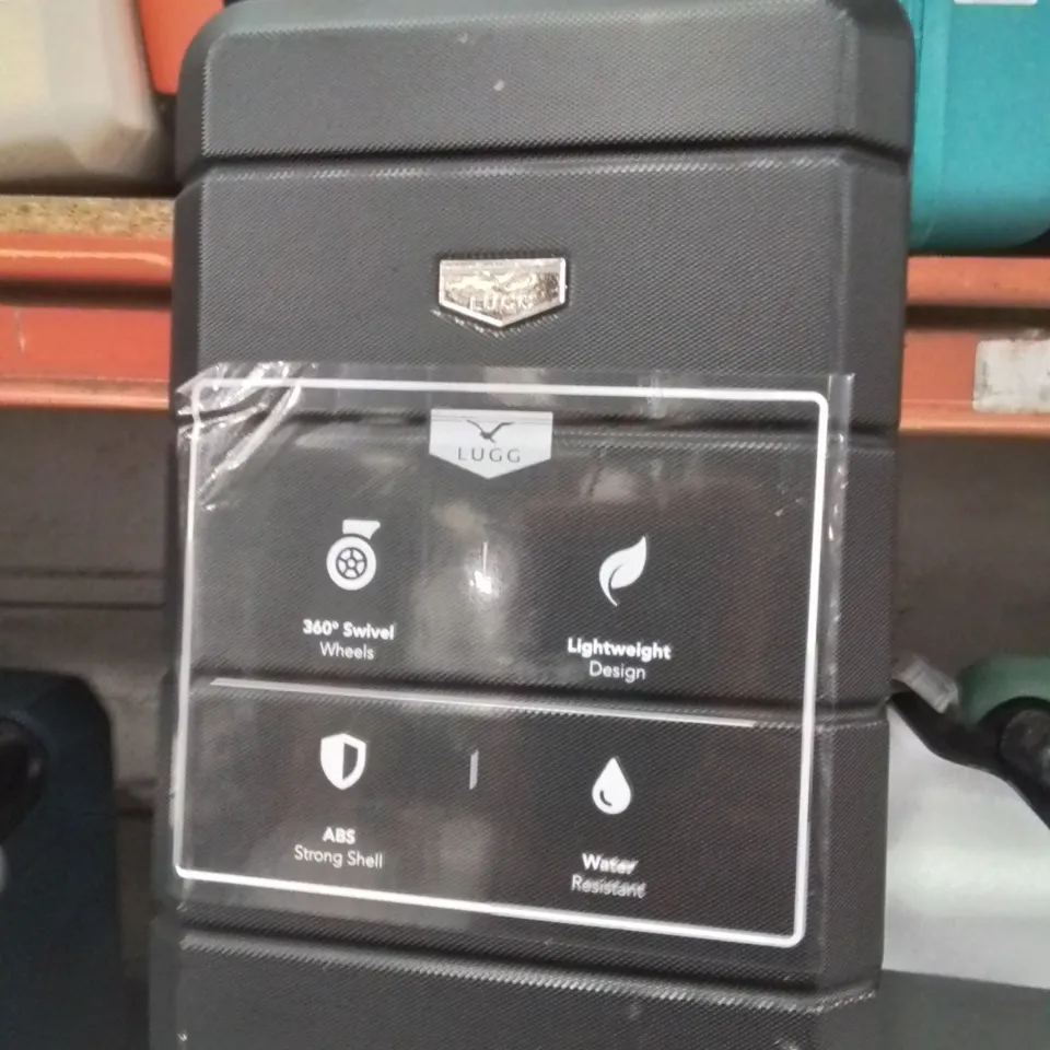 LUGG JETSET CABIN BAG BLACK