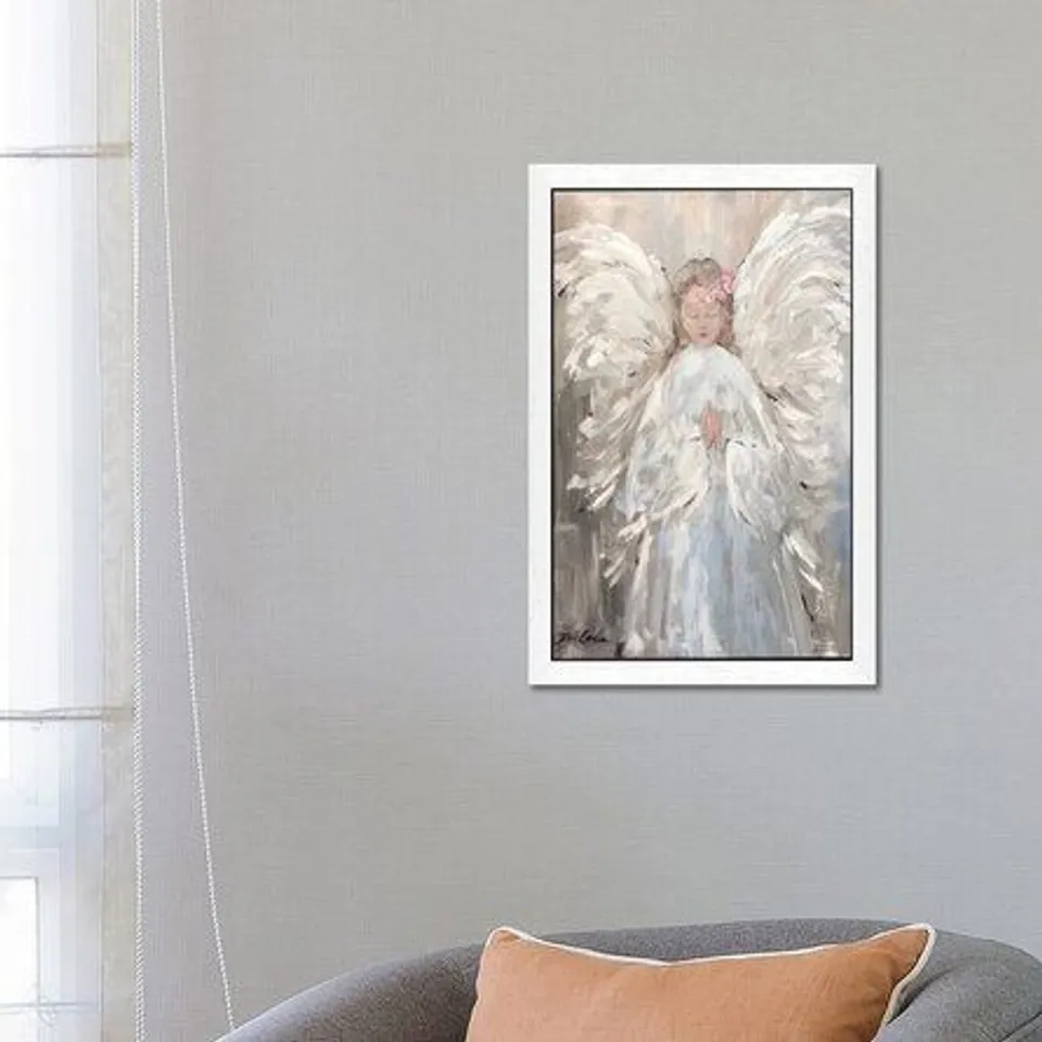 BOXED MY ANGEL BY DEBI COULES - PAINTING PRINT ON CANVAS
