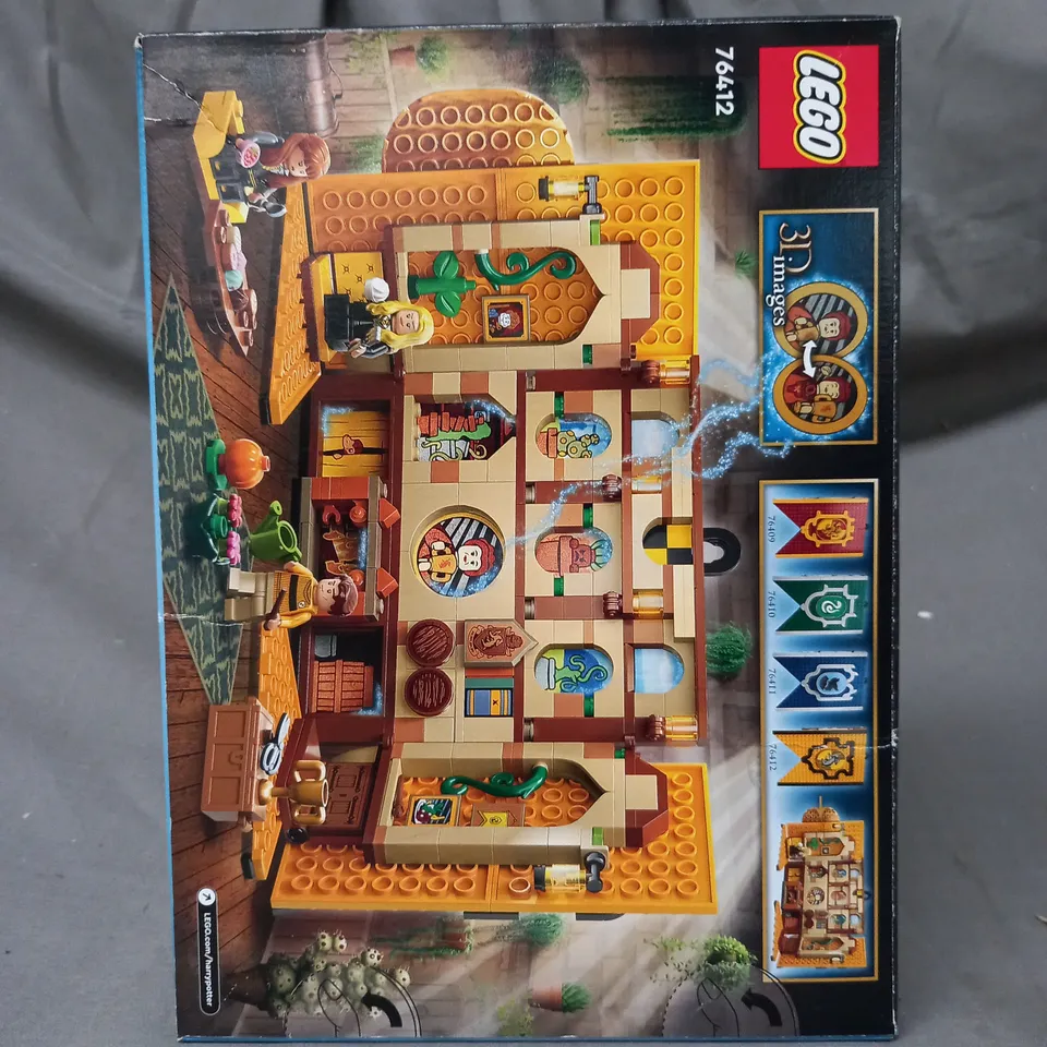 BOXED LEGO HARRY POTTER HUFFLEPUFF HOUSE BANNER 76412
