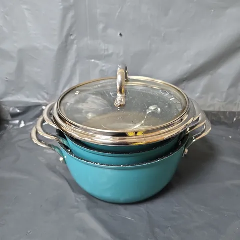 SET OF 3 COOKING PANS