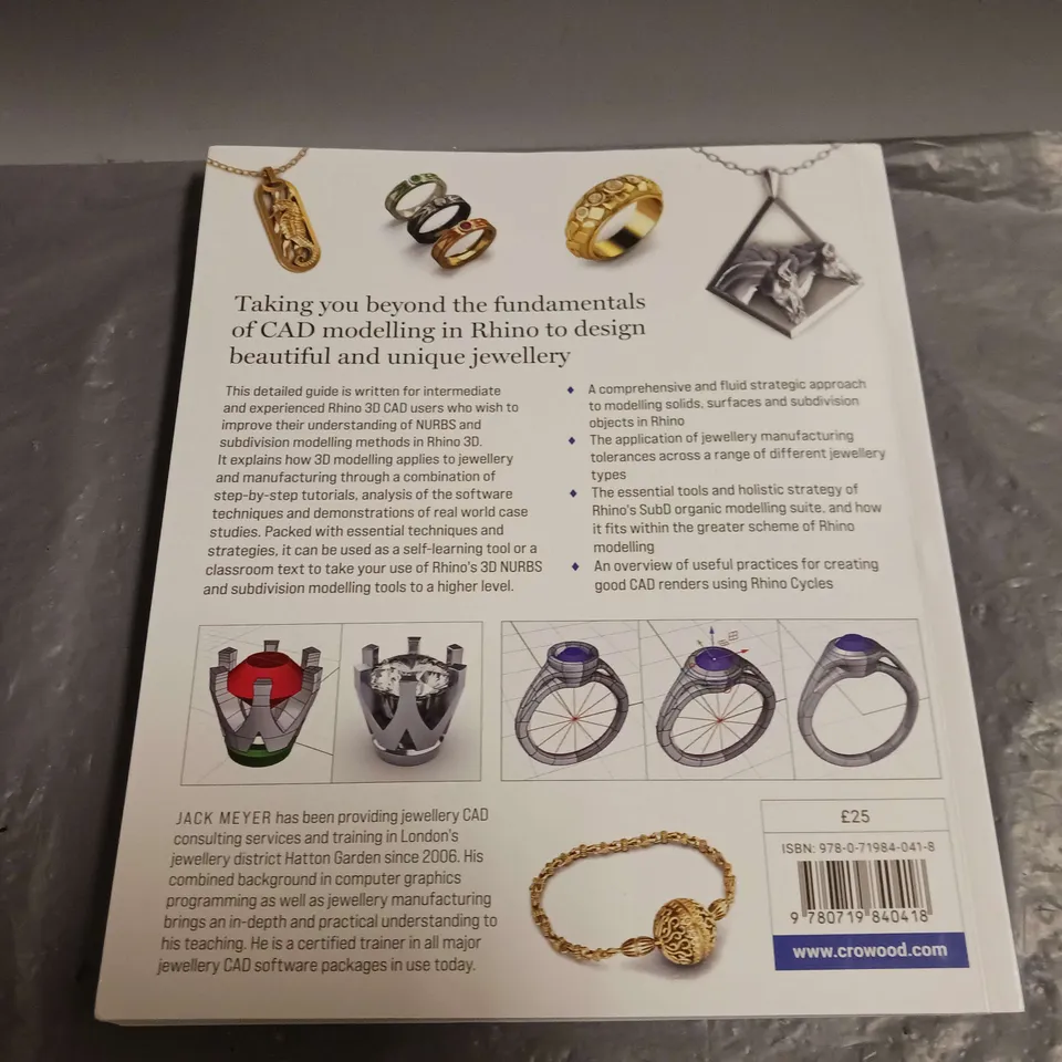 ADVANCED JEWELLERY CAD MODELLING IN RHINO - JACK MEYER