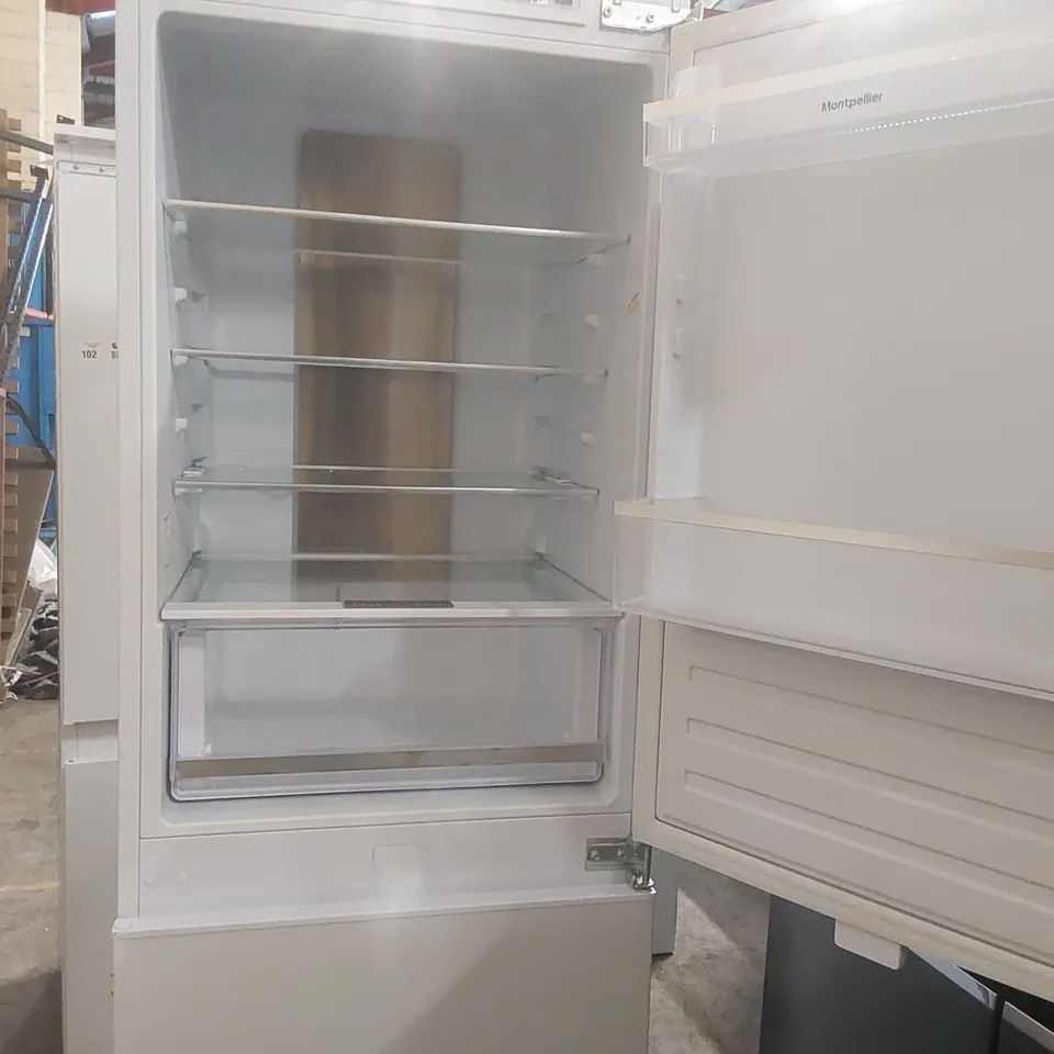 MONTPELLIER MIFF5151F INTEGRATED NO FROST FRIDGE FREEZER