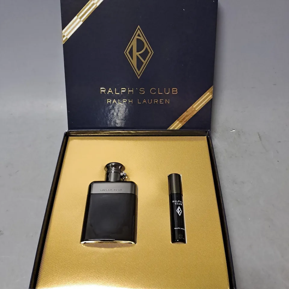 BOXED RALPH LAUREN RALPH'S CLUB EAU DE PARFUM GIFT SET