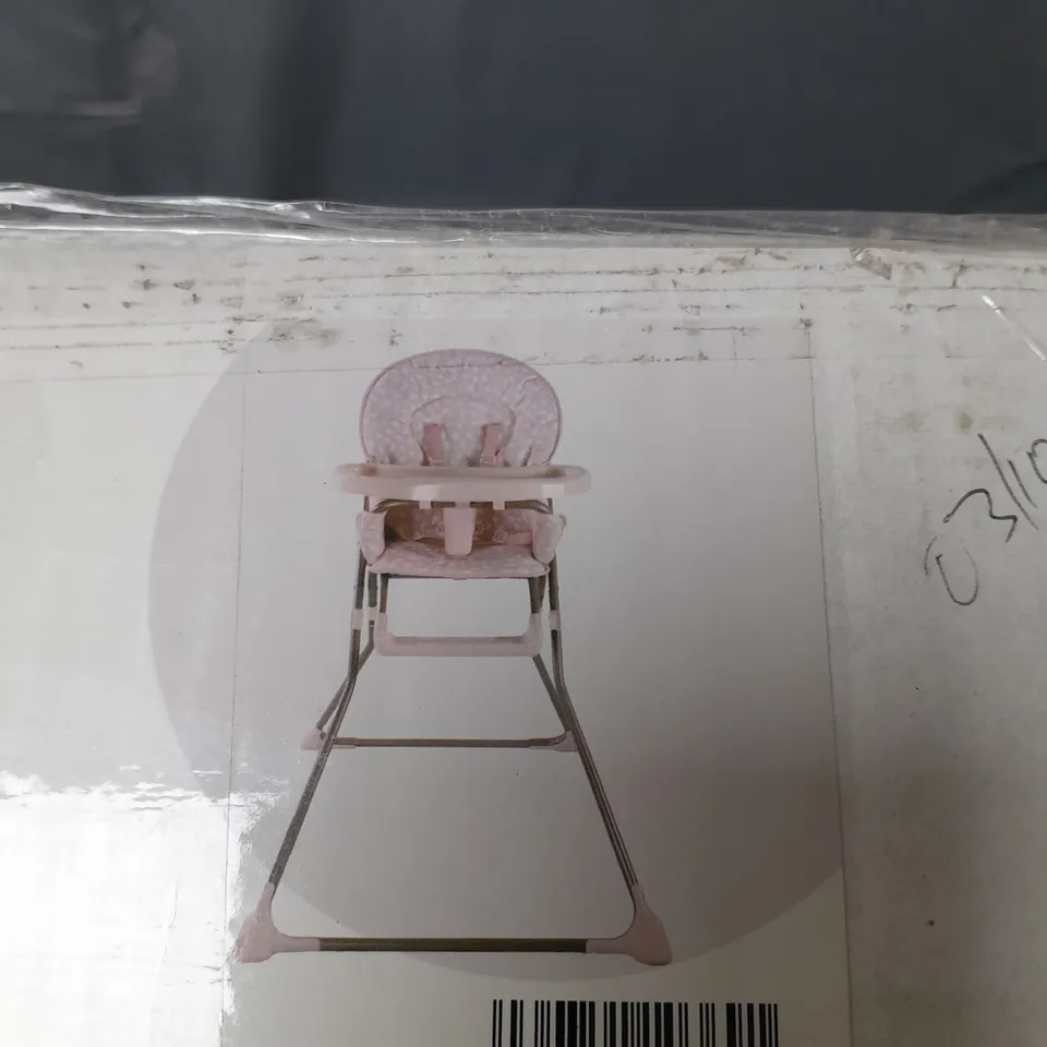 MY BABIIE COMPACT HIGHCHAIR - ROSE BLUSH