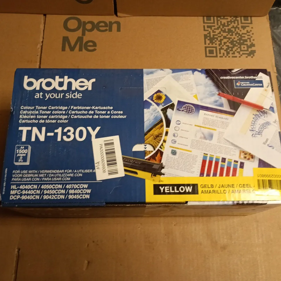 BROTHER TN-1300Y COLOUR TONER CARTRIDGE- BOXED 