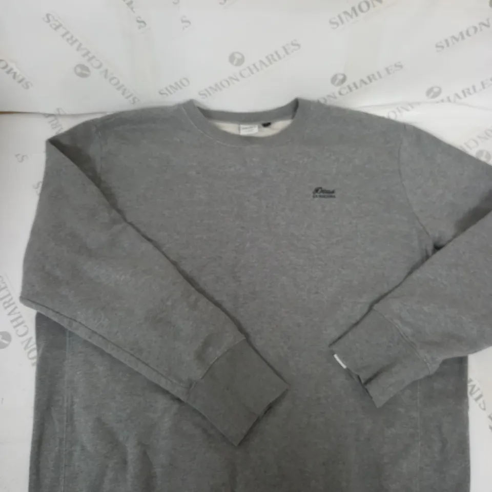 DEUS GREY SWEATSHIRT SIZE L