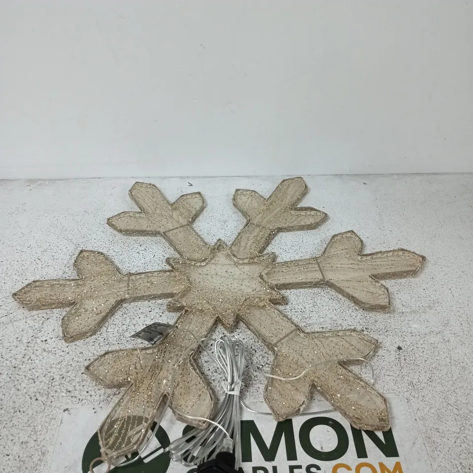 AURA SNOWFLAKE OUTDOOR CHRISTMAS LIGHT - 60 CM
