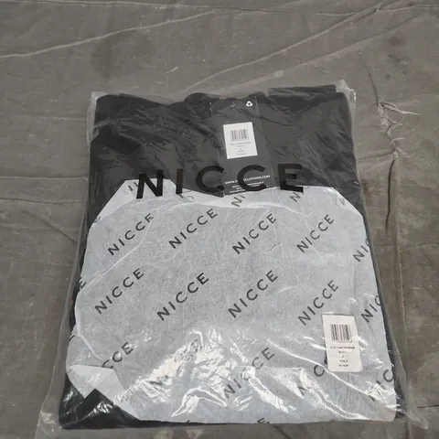 NICCE CASUAL HOODIE IN BALCK - SIZE M