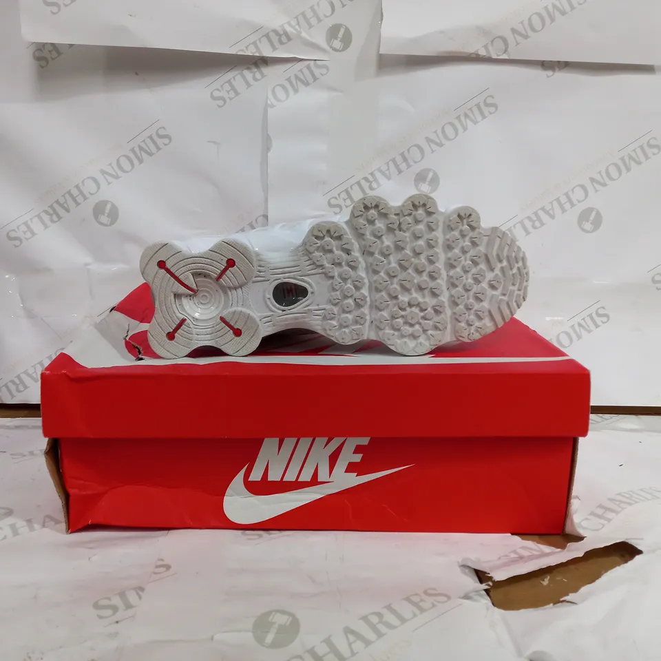 BOX PART OF NIKE SHOX TL IN GREY/WHITE- UK 8