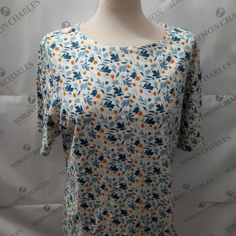 SEASALT CORNWALL POISSON T-SHIRT SIZE 16