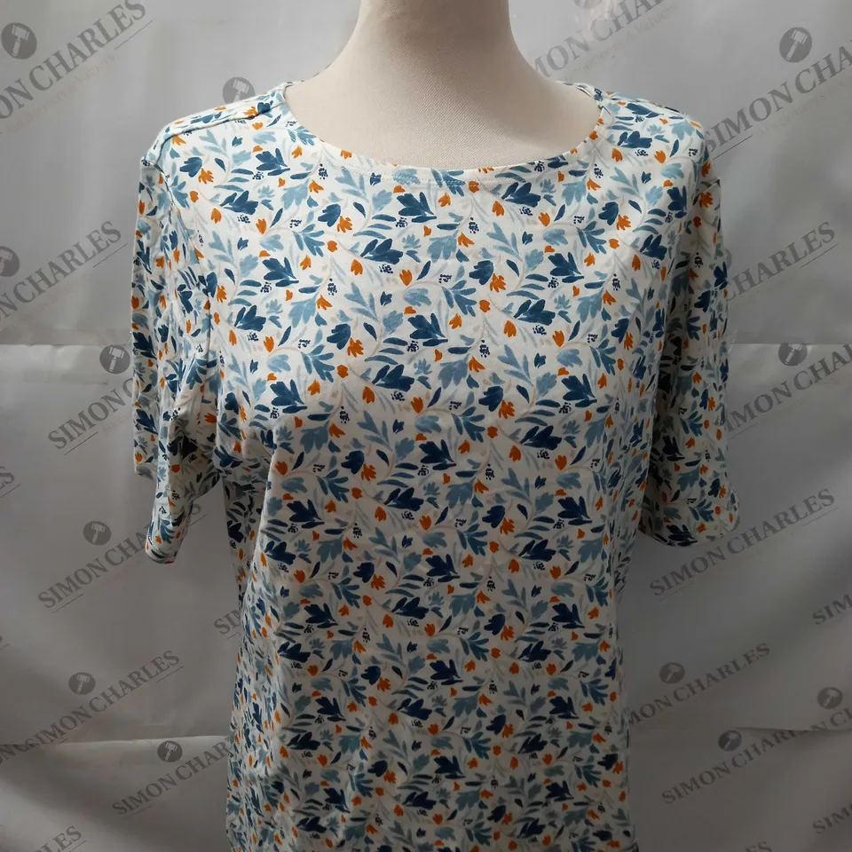 SEASALT CORNWALL POISSON T-SHIRT SIZE 16