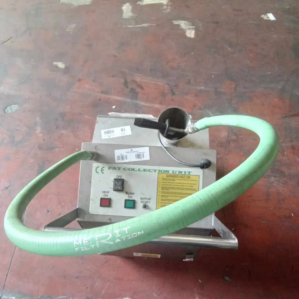 COMMERCIAL FAT COLLECTION UNIT
