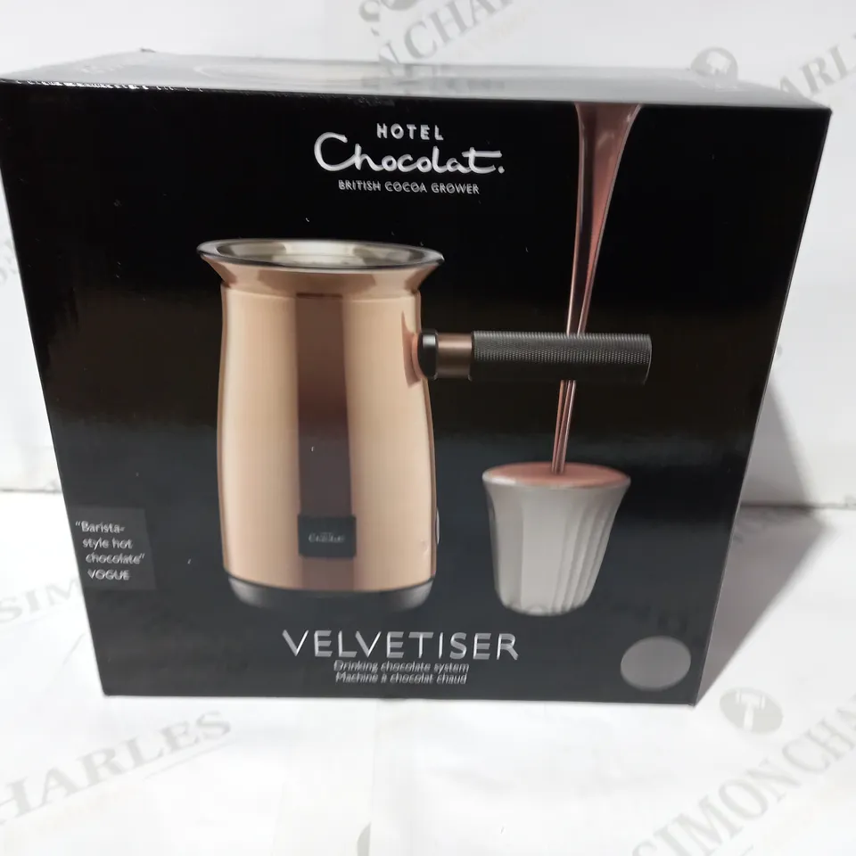 HOTEL CHOCOLAT FELVETISER DRINKING CHOCOLATE MACHINE RRP £124.99