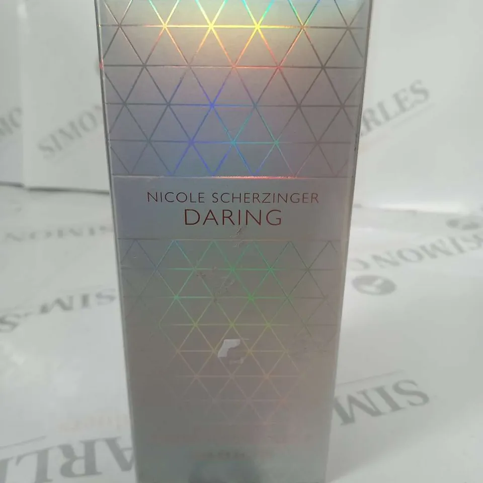 BOXED AND SEALED NICOLE SCHERZINGER DARING EAU DE PARFUM 100ML