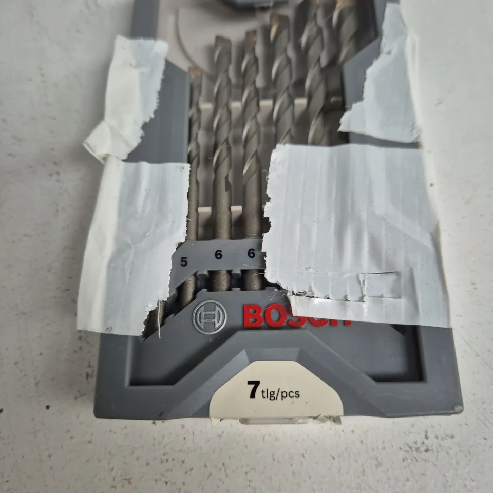 BOSCH DRILL BIT SET – 7 PIECES (7 TLG/PCS)