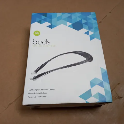 BOXED MOTOROLLA BUDS WIRELESS HEADPHONES