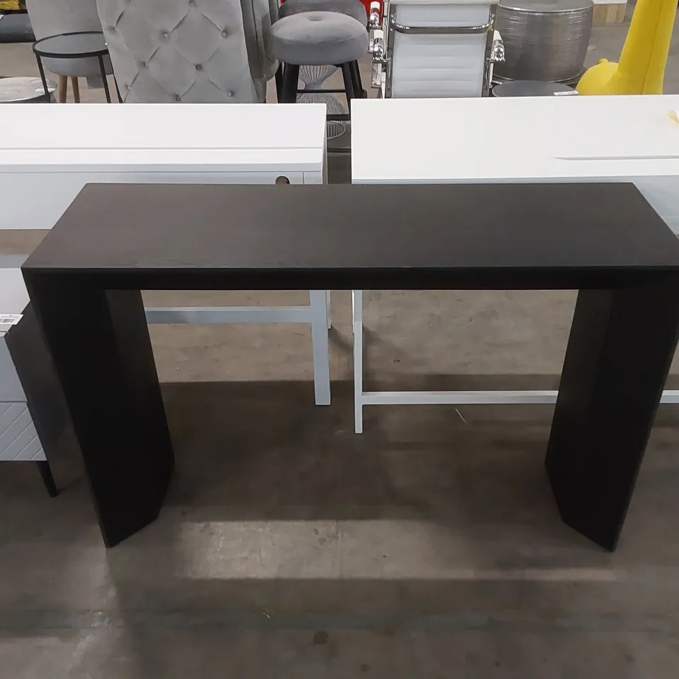 DESIGNER WOODEN BLACK CONSOLE TABLE/DESK