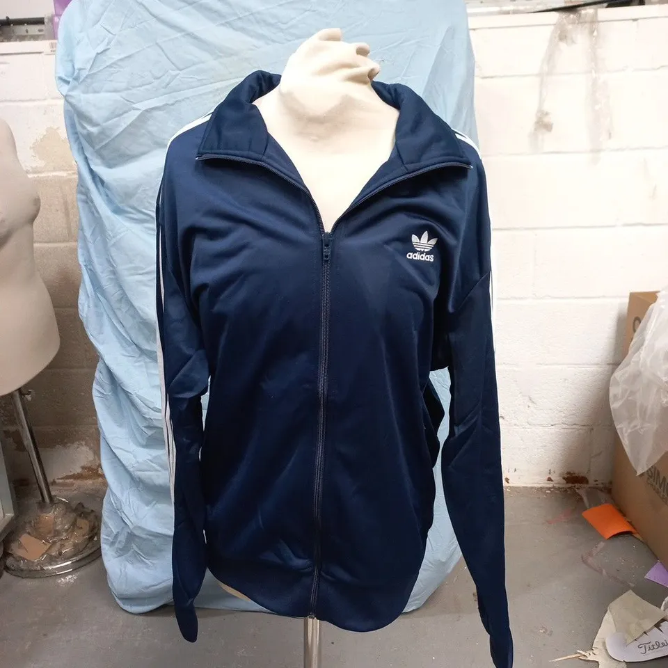 ADIDAS FIREBIRD TT TRACK TOP – NAVY, UK M