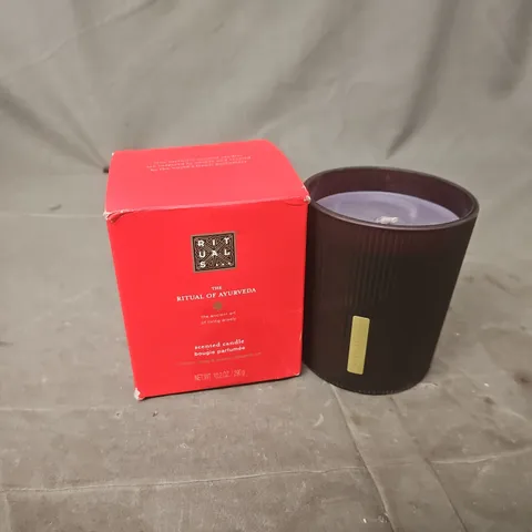 BOXED RITUALS THE RITUAL OF AYURVEDA SCENTED CANDLE (290G)