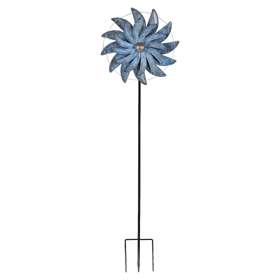 GARDEN REFLECTIONS SOLAR WINDMILL STAKE LIGHT