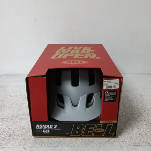 BELL NOMAD 2 BIKE HELMET – GREY, BOXED