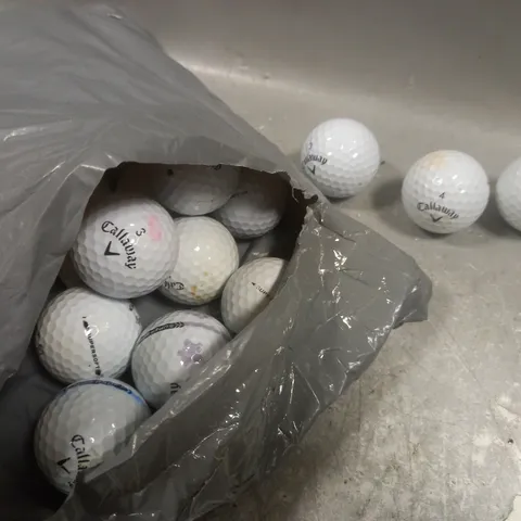 APPROX 25 GOLF BALLS 