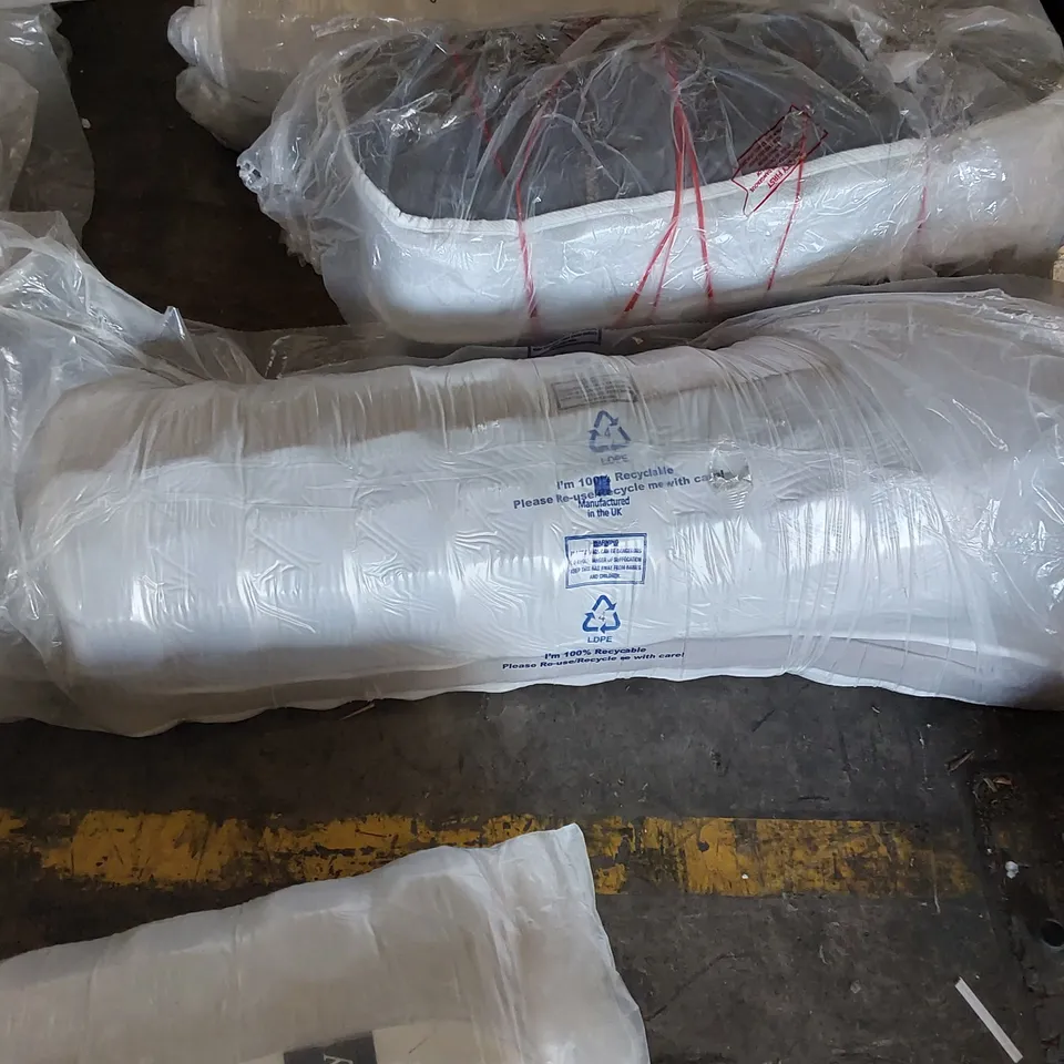 QUALITY BAGGED AND ROLLED 4'6" MATTRESS 