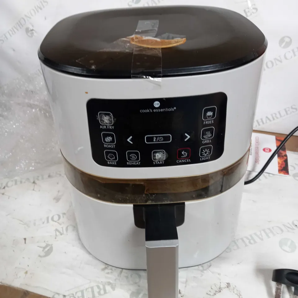 COOK'S ESSENTIALS 4.0L AIR FRYER COOL GREY