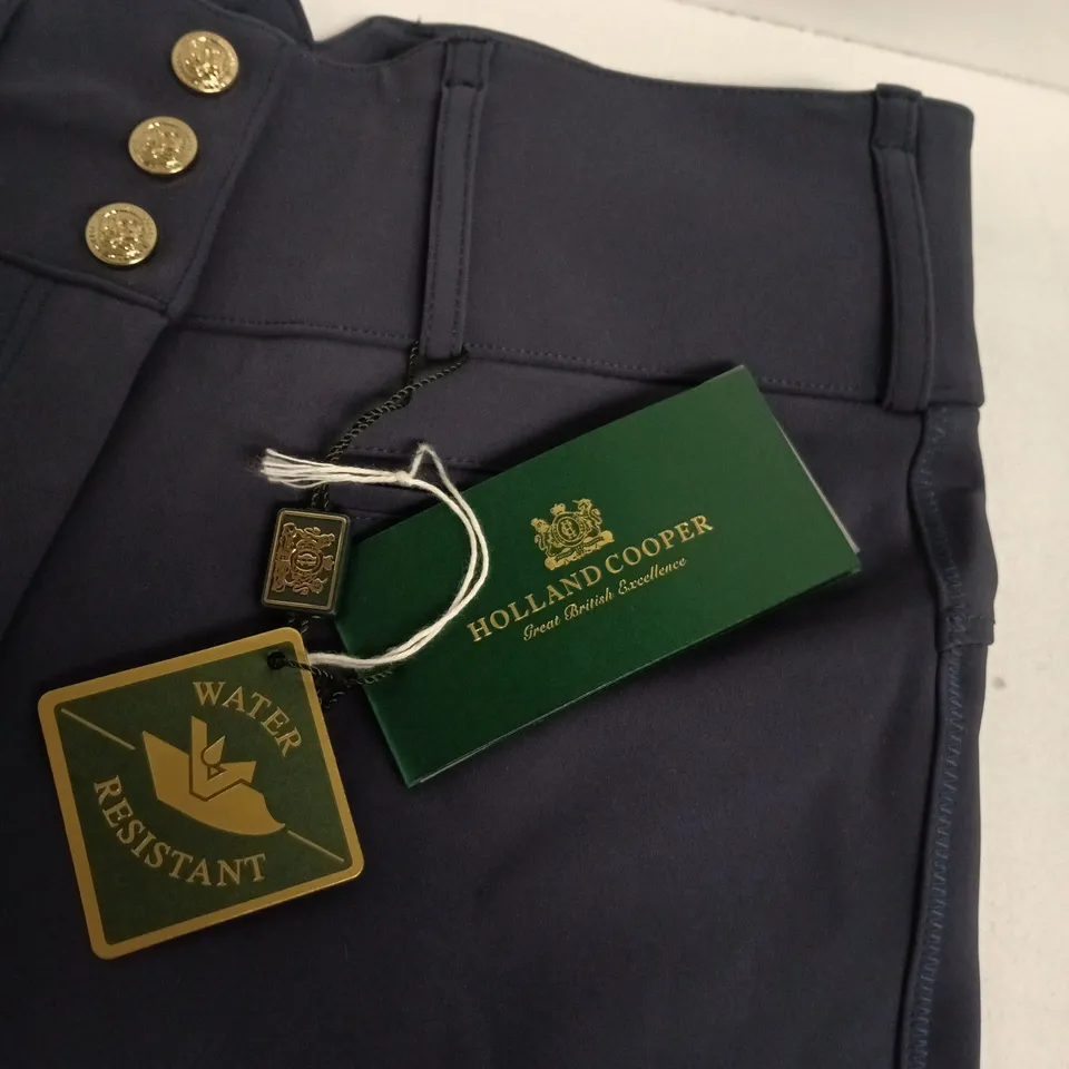 HOLLAND COOPER NAVY TROUSERS, UK 8