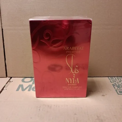 BOXED AND SEALED ARABIYAT PRESTIGE NYLA SHERBEY EAU DE PARFUM 80ML
