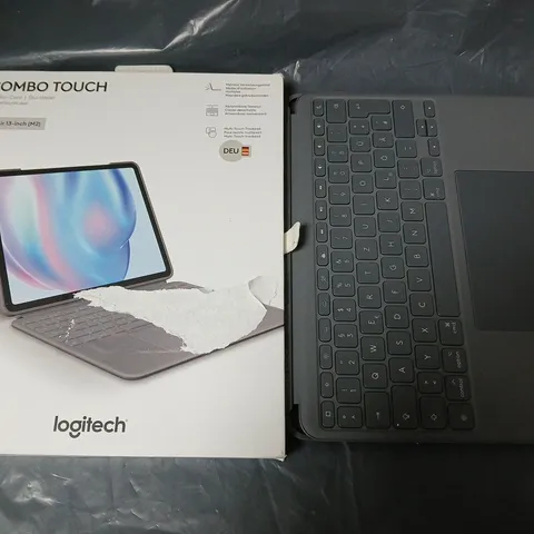 LOGITECH COMBO TOUCH KEYBOARD CASE FOR IPAD AIR (13", M2) β BOXED