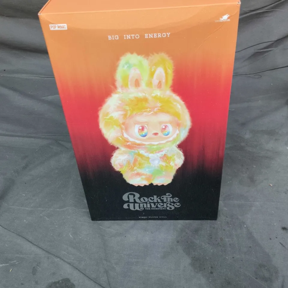 POP MART VINYL PLUSH DOLL – ROCK THE UNIVERSE (BIG INTO ENERGY) 