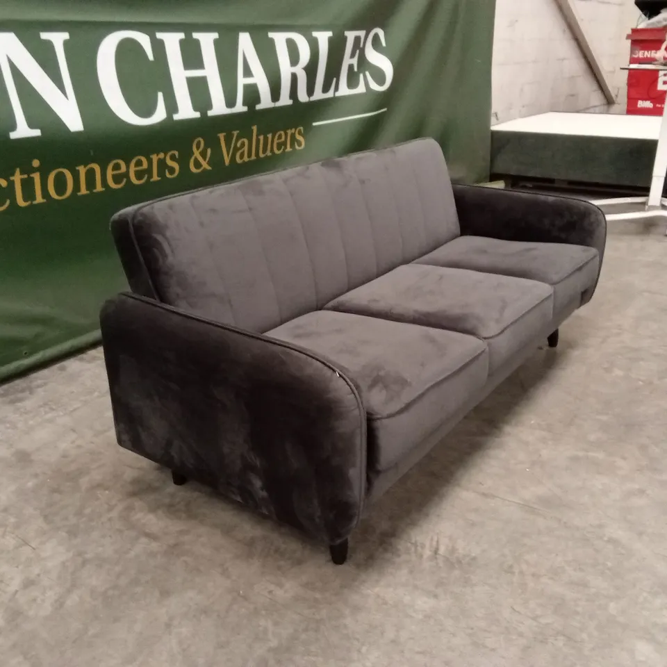 JENNIFER FABRIC COMPACT 3 SEATER SOFA RRP £349