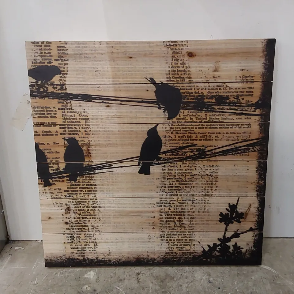 BOXED PARVEZ TAJ - NO FRAME GRAPHIC ART ON WOOD (1 BOX)