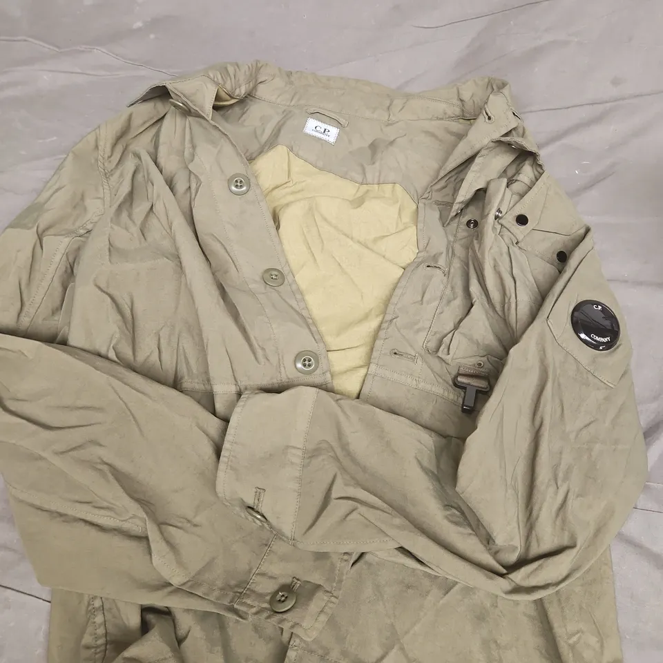 CP COMPANY TAYLON P GARMENT-DYED JACKET - SIZE UNSPECIFIED