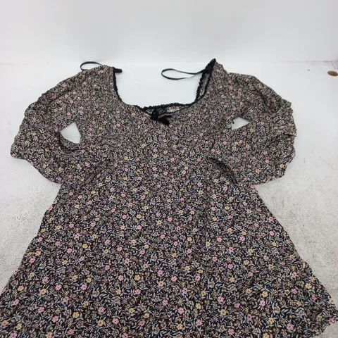 NOBODYS CHILD PETITE LILLE MINI DRESS - SIZE 14
