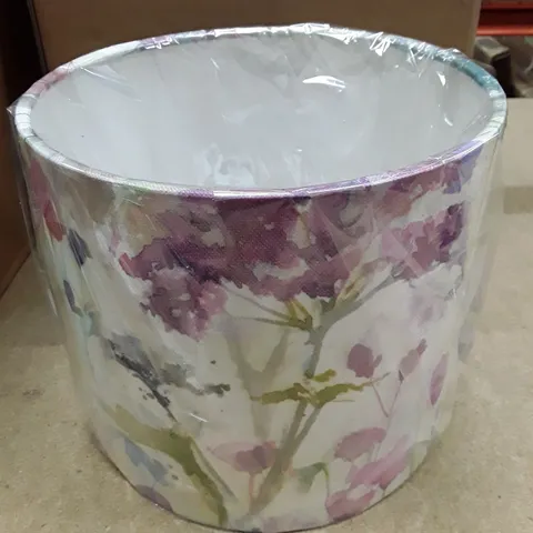 BOXED DELLBROOK COTTON DRUM LAMP SHADE (SCREW ON) IN