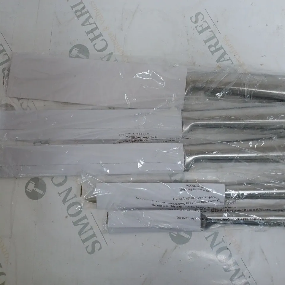 SABATIER 5 PIECE KNIFE SET WITH WOODEN STORAGE BLOCK & GIFT BOX