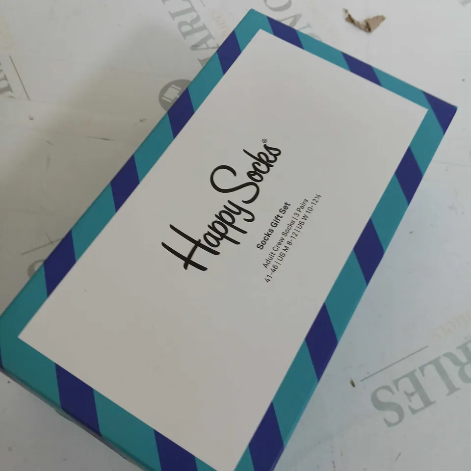 BOXED HAPPY SOCKS GIFT SET - SIZE 41-46