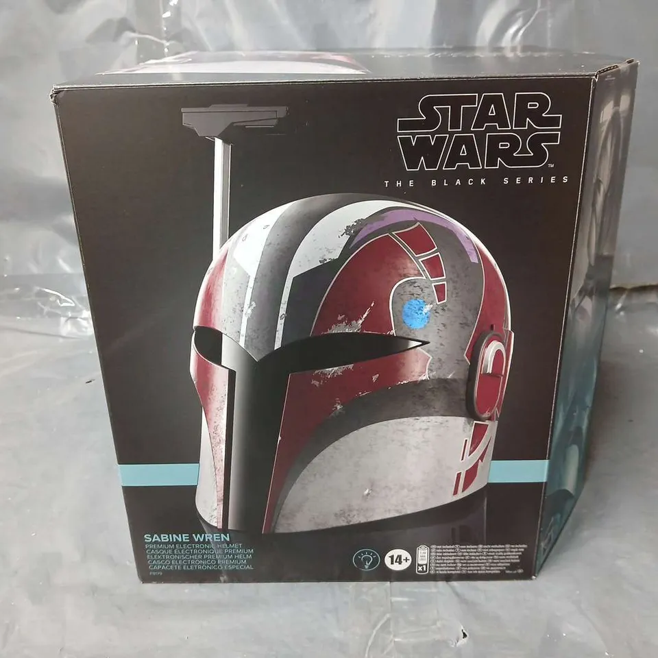 STAR WARS BLACK SERIES SABINE WREN ELECTRONIC HELMET