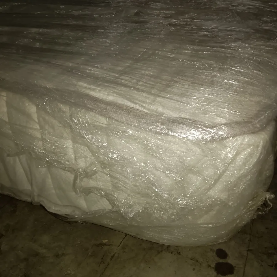 WRAPPED POCKET SPRUNG MEMORY MATTRESS - APPROX 180X190CM